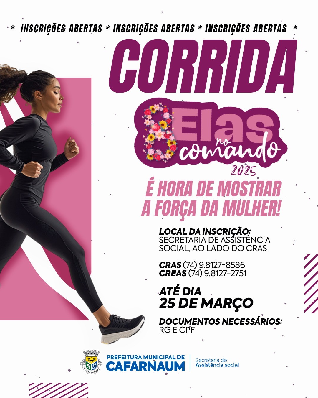 Corrida - Elas no comando.