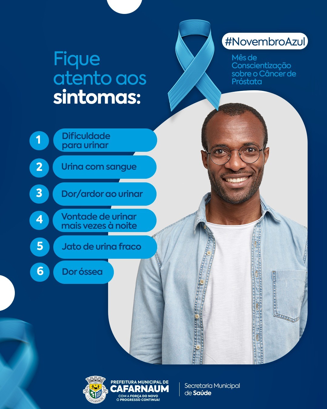 Novembro é o mês de lembrar que saúde também é coisa de homem!